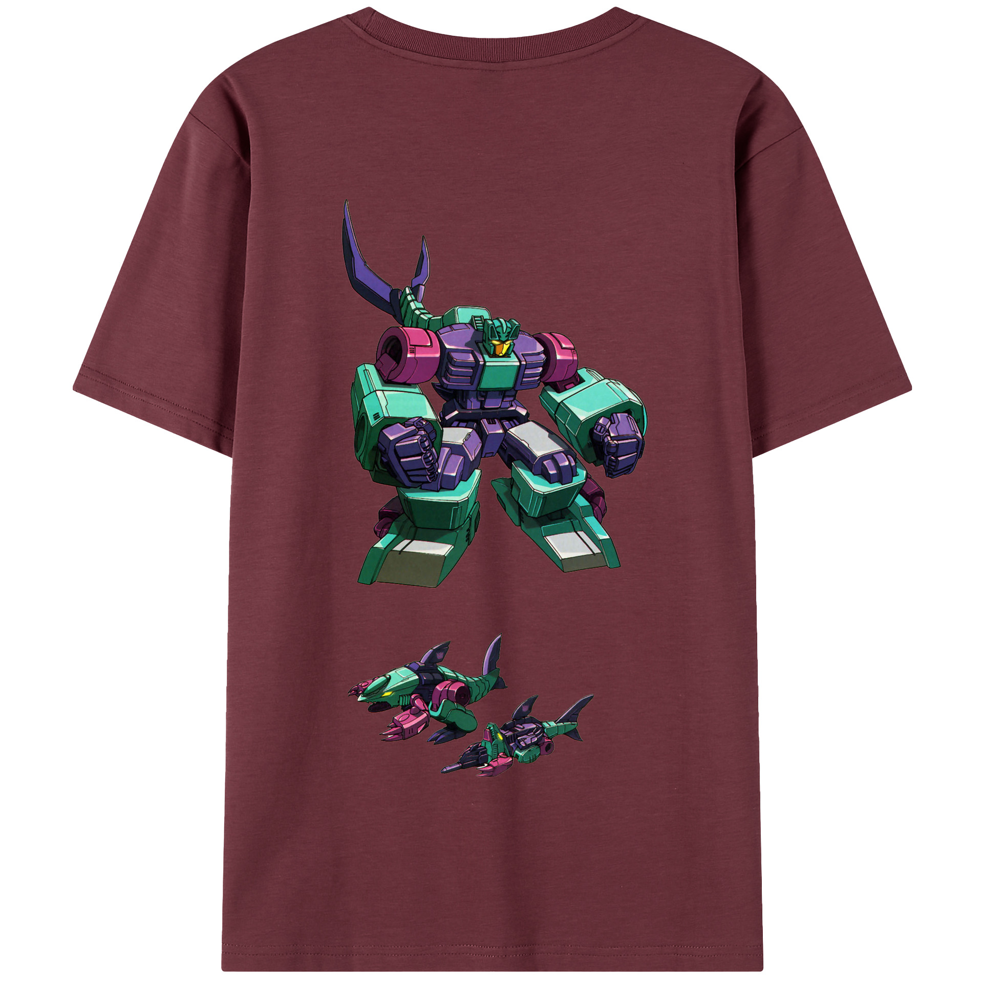 （画像用）  綿100％半袖Tシャツ（背面プリント）